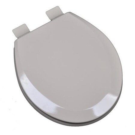 Plumbing Technologies Plumbing Technologies 1F1R5-30 Premium Molded Round Wood Toilet Seat; Fawn Beige 1F1R5-30